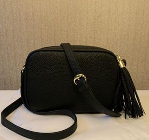 Lyxdesigners Handväskor högkvalitativt läderplånbok Berömd handväska kvinnor tofs Crossbody-väska Mode Vintage läder Axelväskor