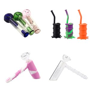 Paladin886 Y150 Hookah 14mm 19mm Smoking Pipe 2 Models Bubbler Comb Screen Water Perc Hammer Dab Rig Bong Tobacco Bowl Glass Pipes