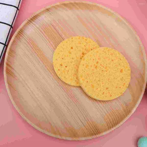 Makeup Sponges 12pcs Natural Cellulose Facial Sponge Cleaning Face Scrub Puff Exfoliating Pads