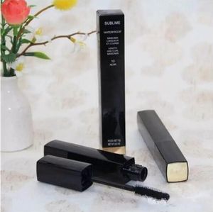 Famous Brand Sublime Mascara 6g Waterproof Longueur Length and Curl Mascara Black Noir 0.21oz Eye Makeup Beauty Fast Ship