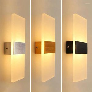 Wall Lamp Nordic Led Crystal Nicho De Parede Luminaria Light Cabecero Cama Living Room Dinging