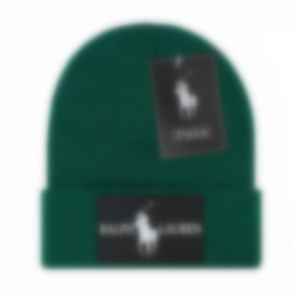 Ny Polo Beanie/Skull Caps Designer Fashion Beanie Breattable Keep Warm Cashmere Hat For Man Woman 10 F￤rg H￶gkvalitativ A-7