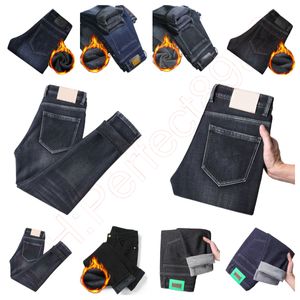 Nya jeans chino byxor byxa m￤ns byxor str￤cker h￶st vinter n￤ra passande jeans bomullslakor tv￤ttade rakt aff￤rssammantrika QK503