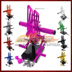 Regulowany motocykl CNC Foot Restpeg Footpeg Pedal dla Honda VTR1000 VTR 1000 CC RC51 SP1 SP2 2000 2001 2002 2003 04 06 CNC Foot Pegs Footrest Yotholors 8Colors 8Colors 8Colors