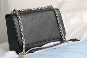 Designer Twist Denim Women Shoulder bags Leather Classic Adjustable Chain Handbag Diagonal Span Elegant Shoulder back Spherical Water Ripple Gradient Backpack