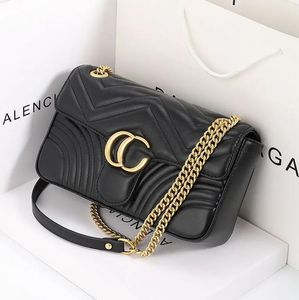 Klasik Moda Tasarımcısı çanta Bayan Deri GG Messenger Alışveriş Çapraz vücut Bayan Omuz Çantası zincirleri Çantalar Crossbody Akşam tote çanta Çanta Cüzdanlar