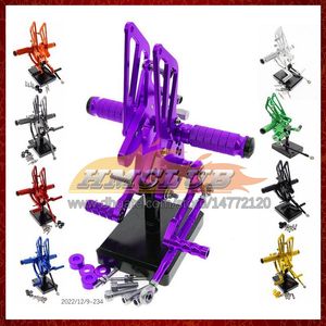 Motosiklet Ayarlanabilir CNC Ayak Dinlenme Yamaha TZR-250 3MA TZR250 TZR 250 88 89 90 91 1988 1989 1990 1991 CNC Ayak Pegs Ayak Dönemi Terleme Kiti 8colors