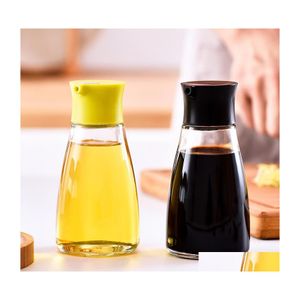 Utensili da cucina Pentola per olio in vetro da 180 ml Cucina Piccola bottiglia per olio Pentole a tenuta stagna Aceto Bottiglie per condimento domestico Drop Delivery Home G Dhtsg