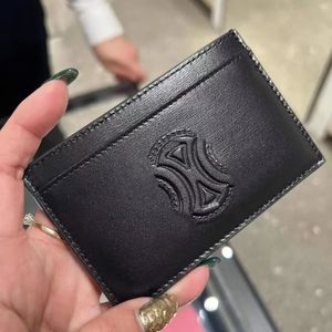 2024 Luxurys Designer Carteiras de Couro Genuíno Moeda Bolsas Titular de Cartão Chave Moda Luxo Clássico Mulheres Mens Crédito Mini Passaporte Titulares Embreagem Padrão Impresso Sq