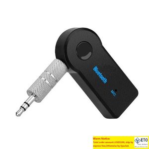 Aux Car Kit Stereo Bluetooth Receiver Audio Wireless Bluetooth Adapter With Retail Box