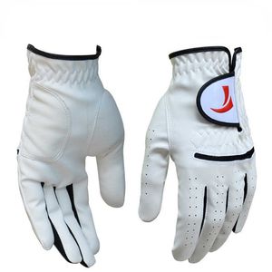 1Pcs Golf Gloves Men's Breathable Sheepskin Full Leather Both Left and Right Men Women Clothing Accessories