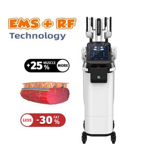 Hi-EMT Electromagnetic Slimming Machine EMS NEO 4 HANDLAR RF BODY SCULPTING FAT REDUCERING FÖR BEGLESS VÄG EMSLIM-enheter Body Reduction Shaping Machines