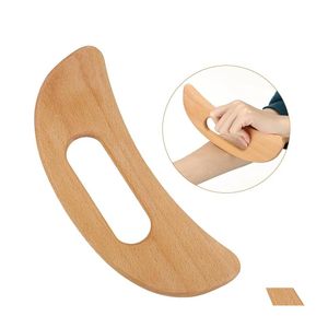 Andra handverktyg Beech Slimming Scraper Scra Back Arm Relax Senons and Blood Circation Tool Inventory Wholesale Drop Delivery Home G DHCAC