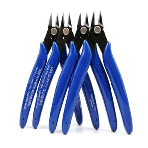 Home Hand Tools Pliers Electrical Wire Cable Cutters Cutting Side Snips Flush Nipper Anti-slip Rubber Mini 170 Diagonal Pliers Repair Tool