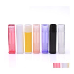 Bottiglie di imballaggio 5g Contenitori di lucidalabbra PP BPA Tubi vuoti Colore Mtiple Mtiple per scegliere Drop Delivery School Busin Otuzt