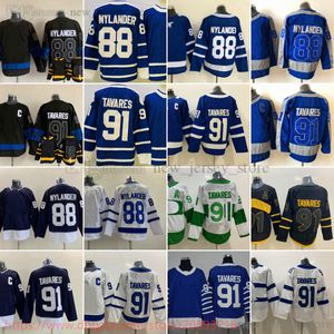 映画カレッジのアイスホッケーは、91Johntavares 88williamnylander 36jackcampbell 58michaelbunting 93douggilmour men south女性ブランクジャージーを縫い付けたジャージを着用します。