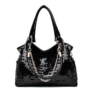 Borse da donna di lusso firmate 2021 Borse da donna giapponesi e coreane Borsa con paillettes borsa multiuso una spalla obliqua214m