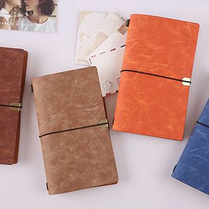 A6 Notepbook Diary Блокнот винтажный кожа кожа