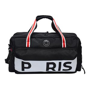 Paris Club Men Women Duffel Bags Fashion Designer Jump Man Travel Bag Black Navy Blue Sport Outdoor Packs233R