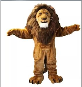 2022 Lion Mascot Costume Fancy Dress Adult Clothing Kid Birthday Party Costume Xmas Halloween