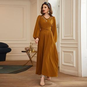 Ethnic Clothing Robe Djellaba femme abaya dubai indyka kaftan arabski hidżab muzułmański sukienki islam sukienki Abayas dla kobiet Musulman de Tryb