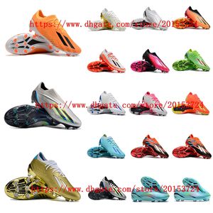 Soccer shoes X Speedportal .1 2022 World Cup Boots FG Cleats Football Boots Classic Firm Ground Outdoor Soft Leather Training