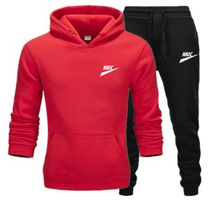 Autumn Mens TrackSuits Zestawy sportowe moda marki męskiej kurtki z długim rękawem dresowe palence sportowe męskie dres