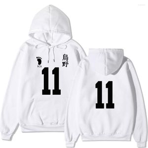 Men's Hoodies Haikyuu Hoodie Anime Volleyball Junior Pullover And Women's Streetwear Sweatshirt Cartoon Leisure Clothes Fashion Tops