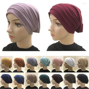 Etnik Giyim Müslüman Kapak Beanie Türban Erkekler Düz Cap İslami Baş Sarar Scarf Hicap Saç kaybı Kanser Kemo Bonnet Moda Kadın Müdürlük