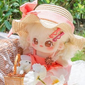 Table Cloth Cotton 20cm Doll Body Kawaii DIY Plushie Toys Cosplay Kid Birthday Gift Sweet Girl Xiaomian No Attribute Cute Fried Hair Plush