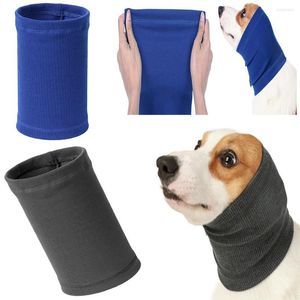 犬のアパレルペットグルーミングイヤーマフスアンチノイズハイエラスティックソフトウォーム減圧帽子と耳の保護