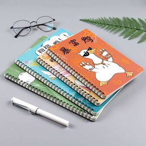 4st/Set Creative Ins Diary Book A5 B5 Coil Notebook Cute Liten Fresh Student Notebook Kawaii Diary Notebooks and Journals 2023