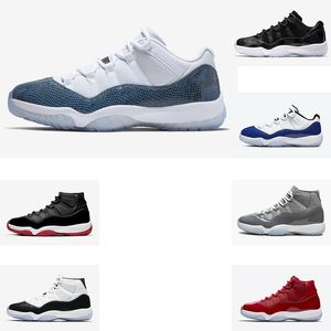 Jumpman 11 11s mens basketball shoes cool grey animal legend blue citrus closing cap and gown platinum tint Designer men women trainer Sports Sneakers
