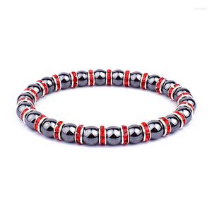 Strand Energy Magnetic Gematite Bears Браслеты мода природа камень для здоровья ювелирные ювелирные украшения женщины кристалл растягивание брюк