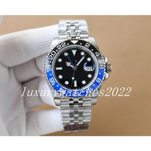 Cleanf 시계 남성 40mm 세라믹 베젤 Cal 3285 자동 이동 904L 스틸 126710 Jubilee Bracelet Eta Luminous Clean Factory Wristwatch