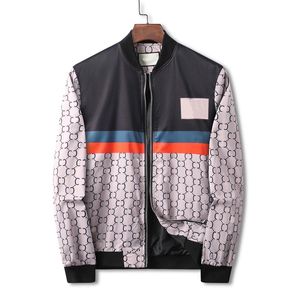 2022 Jacket Men's Wear European Autumn and Winter New Medusa Print Trend Casual Men's Windbreaker Thin Coat