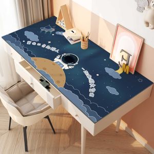 Large Cute Mouse Pad Extra Big Non-Slip Desk Waterproof Leather Table Protector Gaming Mat for Game Office Work