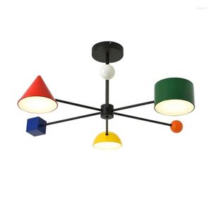 Ljuskronor Postmodern tr￤ LED -pendellampor Belysning Personlighet Restaurang Bar Cafe Solid Art Lamp Kitchen Fixtures Hanging