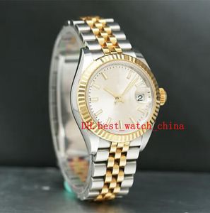 Zegarek kobiet 279173 18 Karat Gold 26mm i automatyczne mechaniczne dysk matki Asia 2813 Sport Sapphire Glass 2022