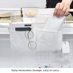 Storage Boxes 1pc Felt Bedside Bag Pouch Bed Desk Sofa TV Remote Control Hanging Caddy Couch Organizer Holder Pockets286L