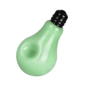 2023Whosale Glass Hand Pipes New Electric Light Bulb Style Tobacco Rig 10cm Lunghezza Smoking Burner Colore Personalizzato Disponibile