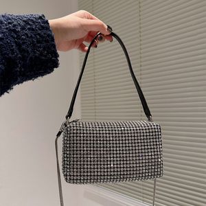 designer bags women dinner party shoulder Bags classic style luxury handbag tote bag sacoche chains crossbody wallet fashion silver chain purses daily handbag