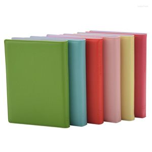 Pcs Mini Smile Notebook Candy Colors Note Book With Imitation-Leather Cover For Memos Painting And Graffiti