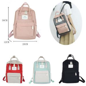 Kvinnor Girls Oxford ryggsäck skolväska casual resor sportvattentät handväska satchel bärbar topp väska college rucks axelväska mumm291l