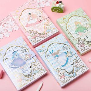 128 Pages Cute Magnetic Buckle Diary Journal Travel Diy Notebook School Kids Gift Item Colored Inside Pages
