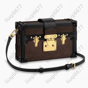 Borse classiche firmate PETITE MALLE Borsa shopping messenger in vera pelle Borsa a tracolla donna Borsa a tracolla Donna Borsa a tracolla da sera Portafogli M44199