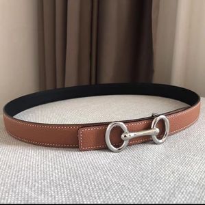 belt woman designer classic casual belts for woman designer lychee pattern H belt buckle waistbands fashion double-sided leather men's 2.4cm Brand luxury belt