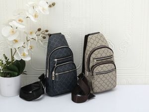 Avenue Sling Bag męskie torby klatki piersiowej klasyczne designerskie skórzane ramię Mans 2318 LUXURY Projektanci krzyżowe portfel portfel hobos torebka torebka