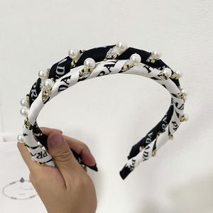 Fashion Hair Hoop popularna marka projektant głowica szalik wysokiej klasy design ręcznie tkany tkanin