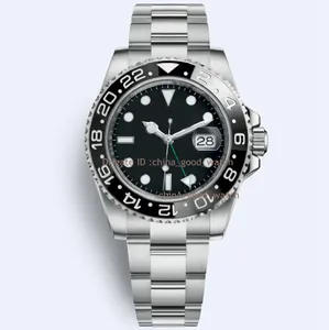 Super Factory Watches S BP Classic Justera Hour Hand V2 Automatiska rörelsesursur 40mm BPF Ceramic Bezel Watch Luminous D223L